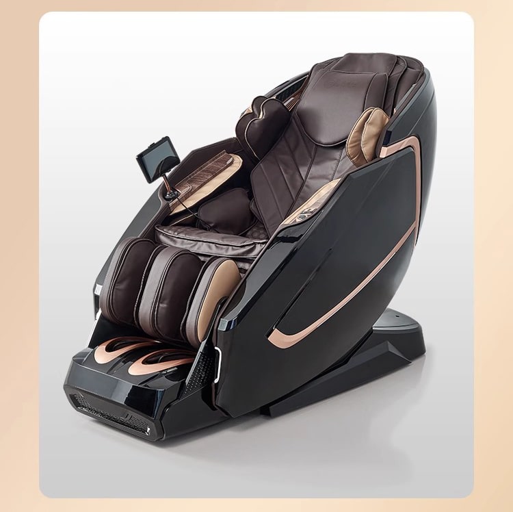 BLISS MASSAGE CHAIR in black, featuring an elegant design that exudes sophistication, suitable for any home decor style.